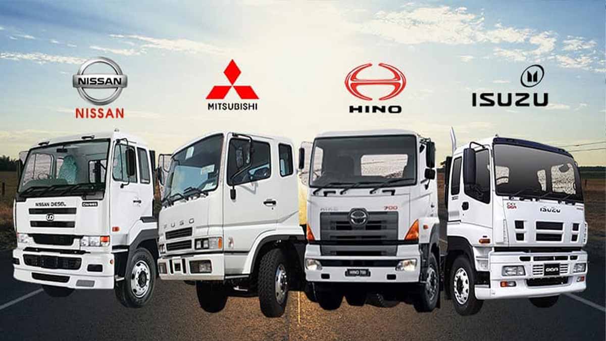 برترین برندهای کامیون سازی ژاپن کدامند؟