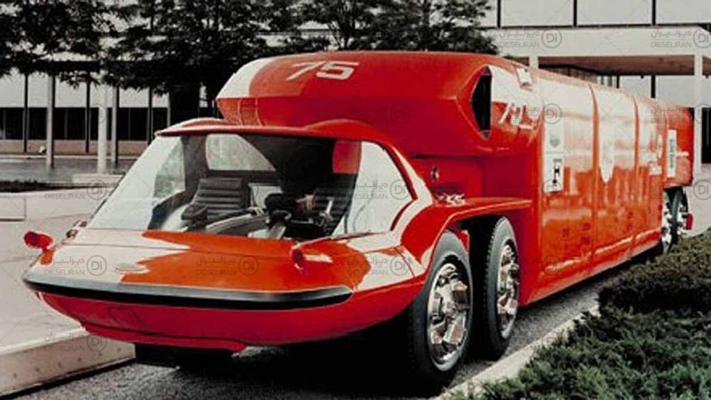 طراحی خاص کامیون بایسن جنرال موتورز در سال 1964